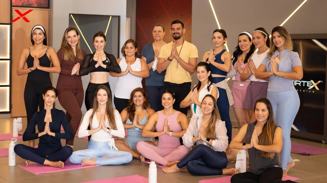 VIRTEX E GABI PINHO PROMOVEM MANHÃ ESPECIAL DE YOGA E BEM-ESTAR EM TERESINA